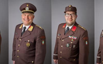 Teamfotos vor Ort – Einblick in ein Fotoshooting bei der Feuerwehr Liezen